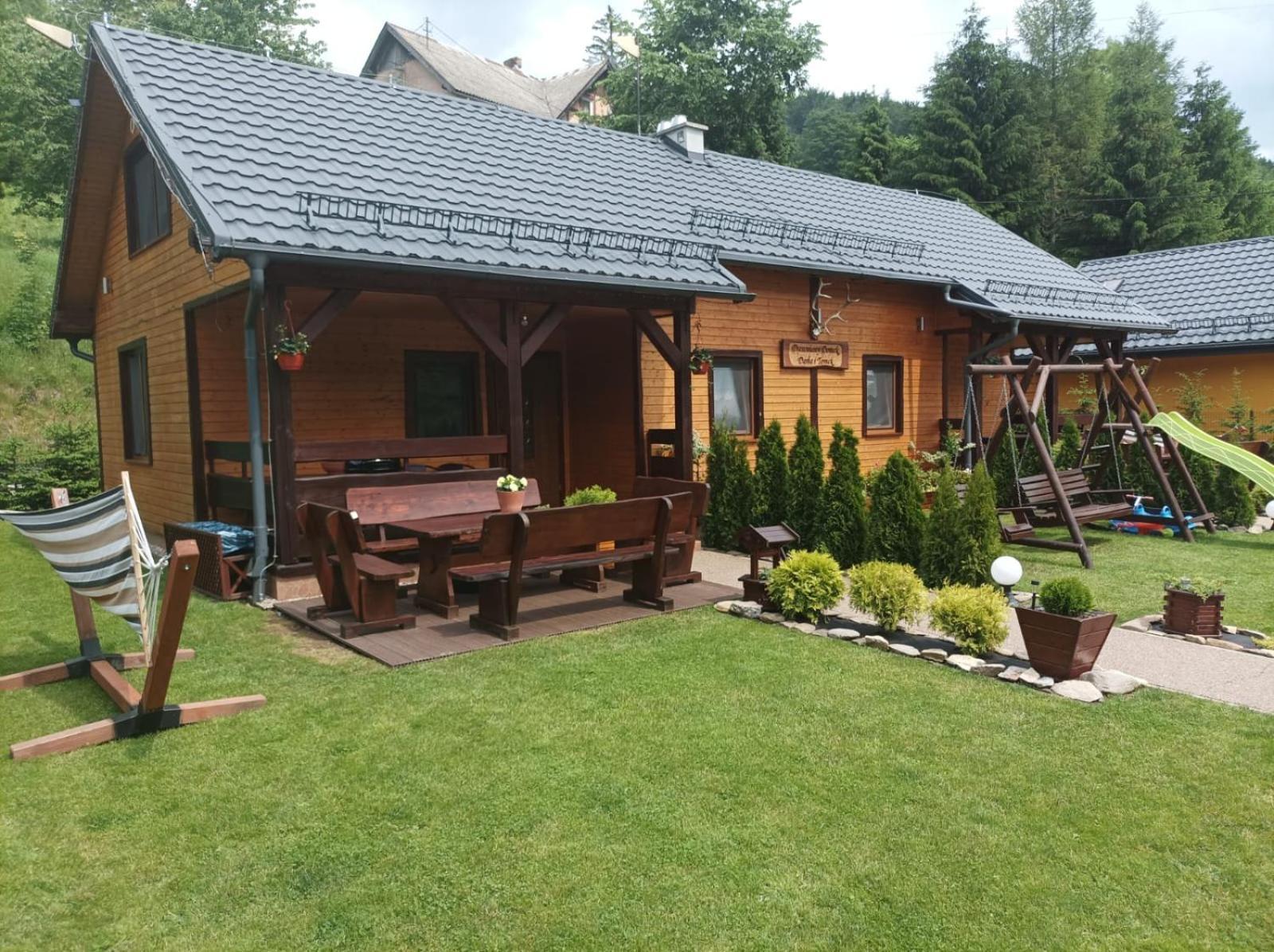 Drewniany Domek Daria I Tomek 2 Domki Na 8 Osob Stronie Śląskie Екстериор снимка
